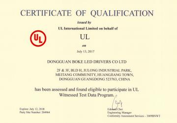 UL Witness Lab Cert