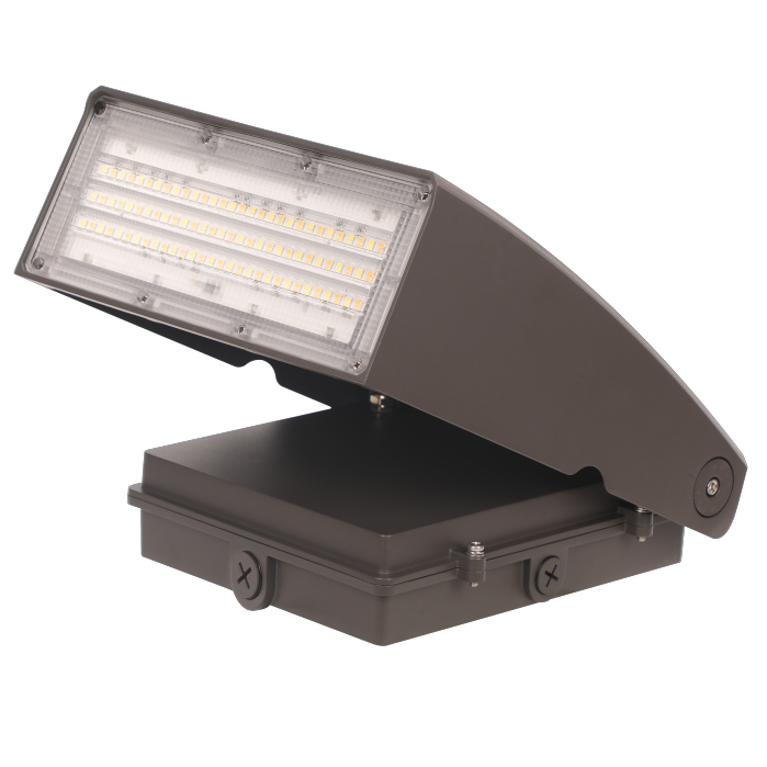 120W-96W-72W Adjustable Wall Pack 120-347V